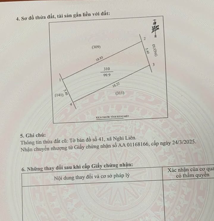 Đất nền Xóm Hồng Liên, Vinh 100m² - Sổ đỏ chính chủ, ô tô vào tận nơi