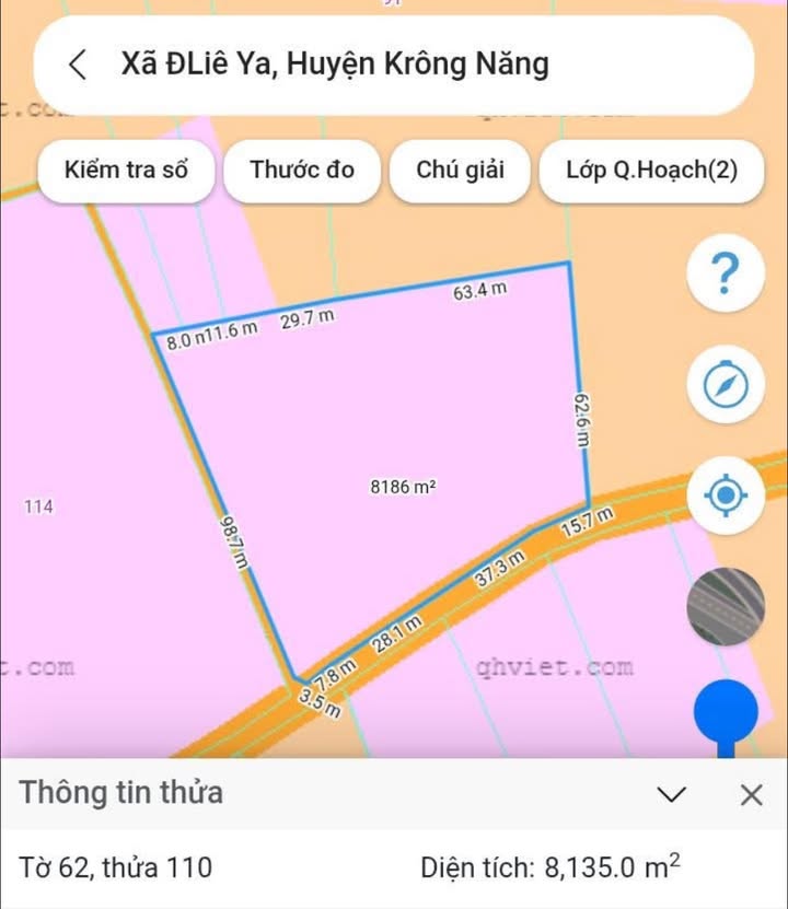 Đất nền Dliê Ya Krông Năng 8100m² - Tiềm năng tăng giá vượt trội!