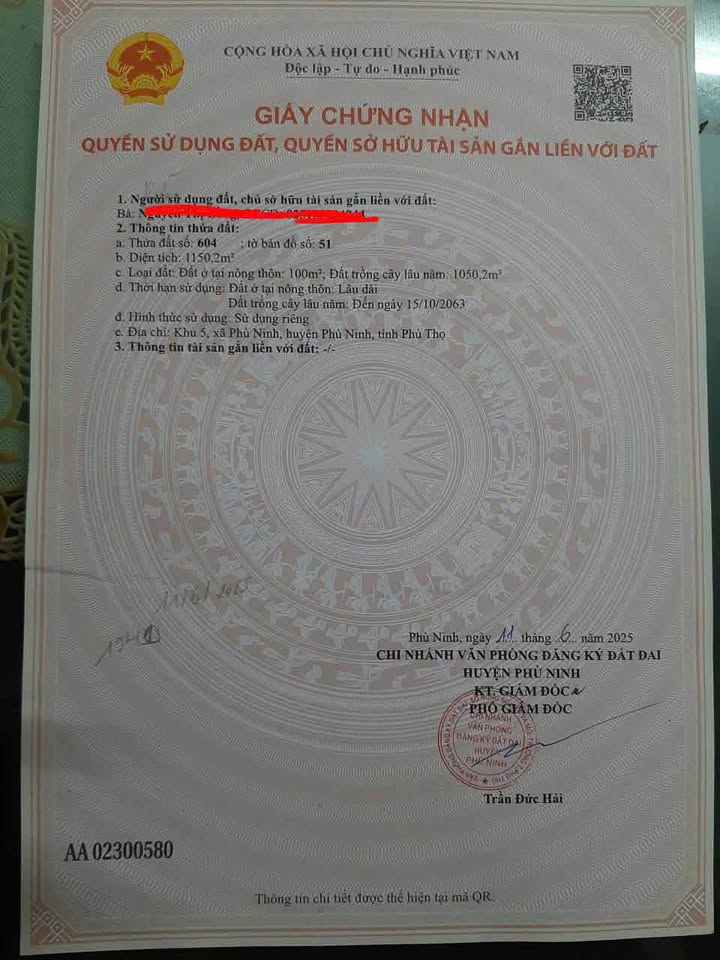 Đất Vàng 2000m² Lối Gala Long Khánh IC8, Việt Trì - Sẵn Sàng Xây Xưởng, Biệt Thự