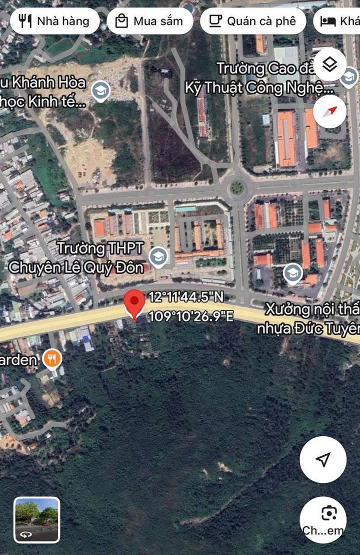 Đất Mặt Tiền Nguyễn Tất Thành Nha Trang 1007m² - Hướng Tây Bắc