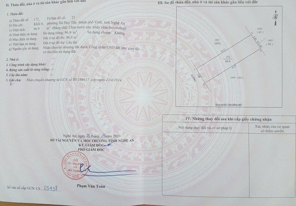 Đất Nền Nghi Phú, TP Vinh 96.9m² - Tiềm Năng Tăng Giá Vượt Trội!