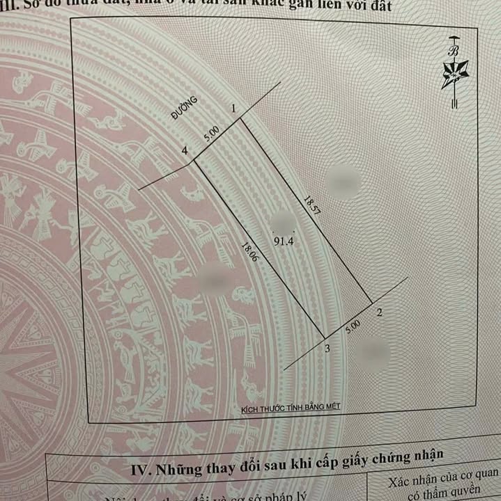 Đất nền Ngõ 65 Trần Thánh Tông TP Vinh 91m² - Đường to ô tô