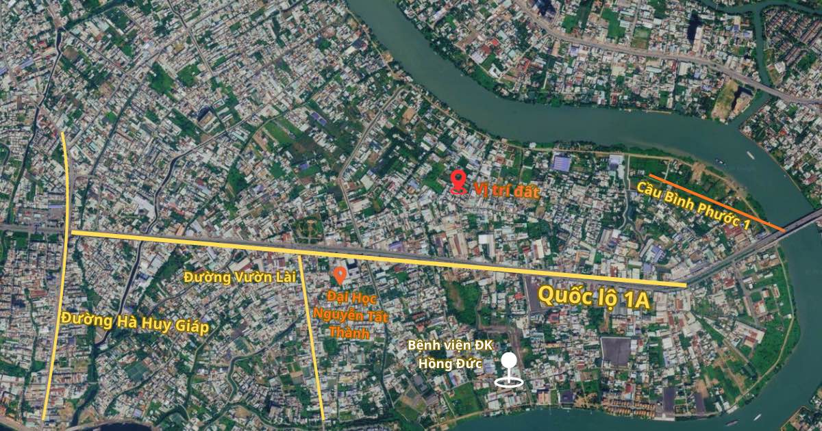 Đất nền An Phú Đông Q12 684m² - Sổ hồng chính chủ