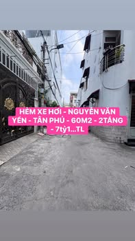 Nhà riêng Tân Phú 60m² giá 7.1 tỷ - Ô tô vào tận nhà!