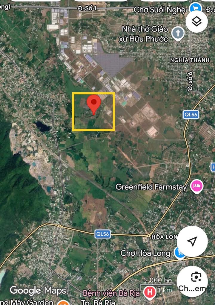 Đất nền Nghĩa Thành 1000m² chỉ 3.3 tỷ - Tiềm năng tăng giá vượt trội!