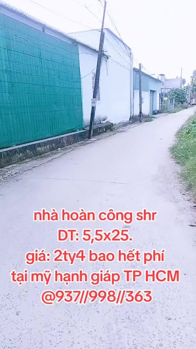 Nhà riêng Hóc Môn 137m² giá 2.4 tỷ - Sẵn sàng vào ở ngay!