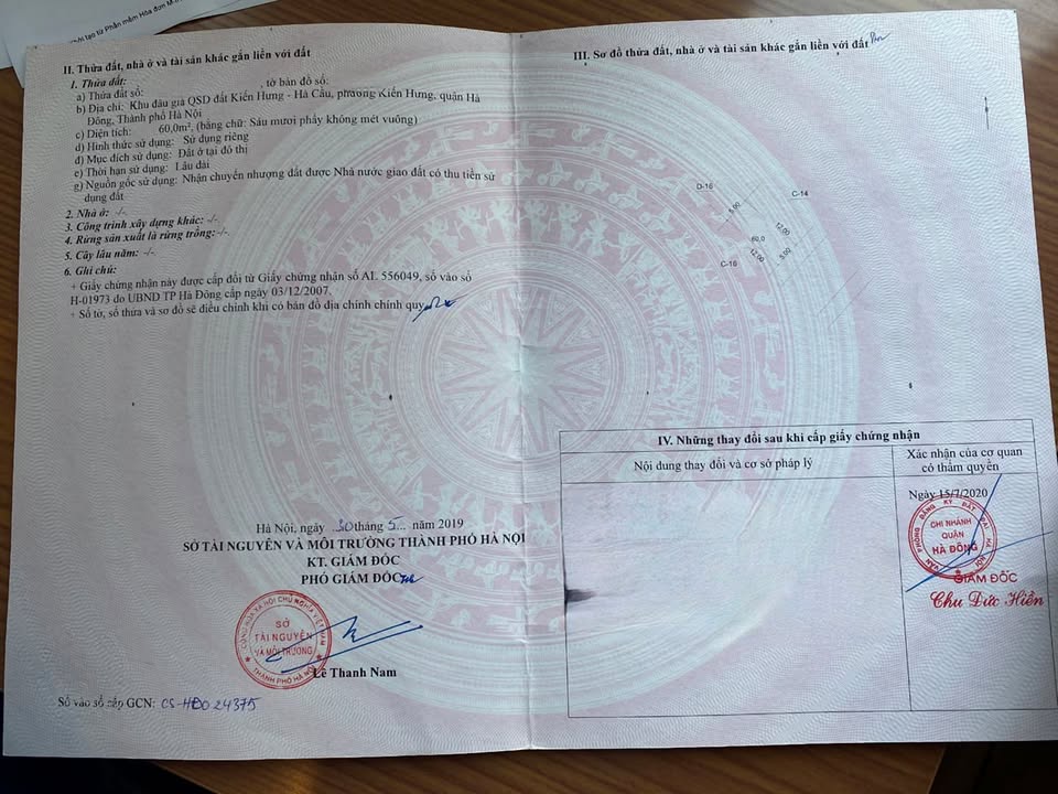 Đất đấu giá Kiến Hưng Hà Đông 60m² - Mặt tiền kinh doanh đắc địa!