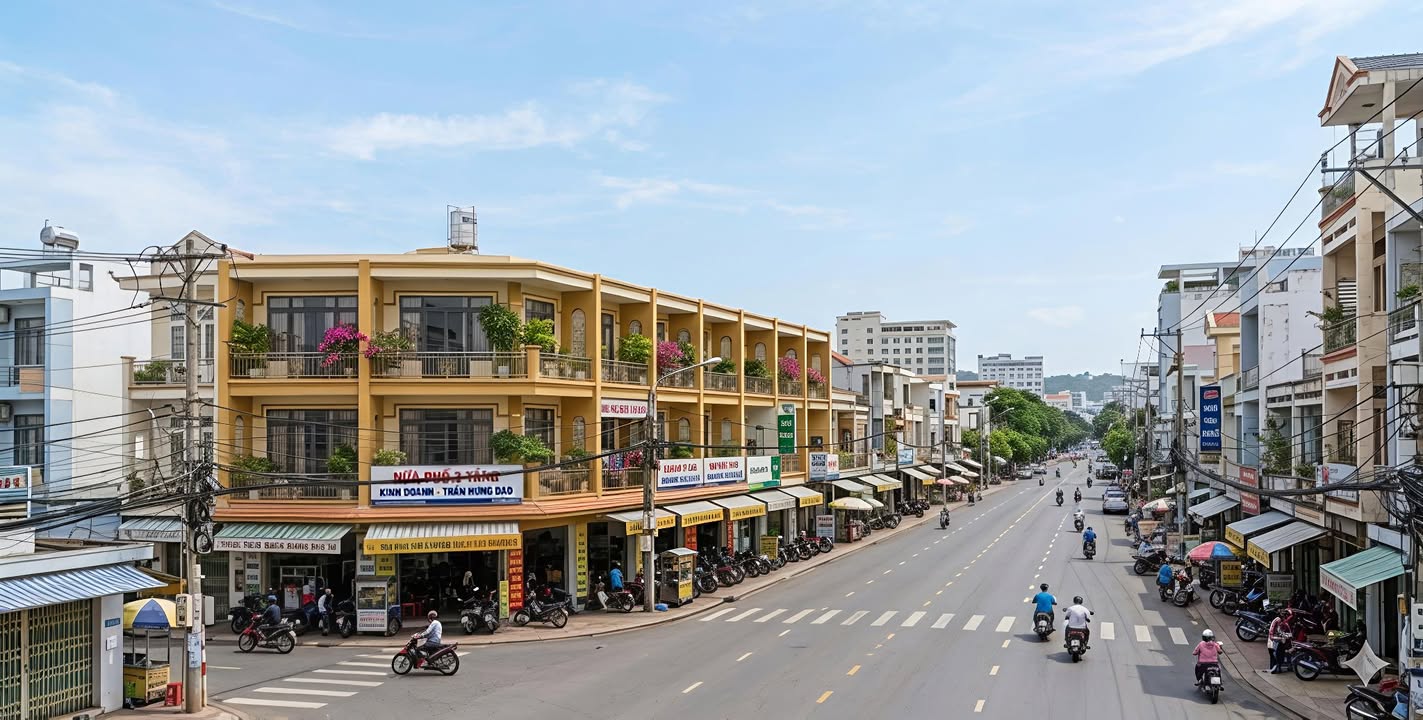 Nhà Mặt Tiền Trần Hưng Đạo Quy Nhơn 53m² - Kinh Doanh Sầm Uất
