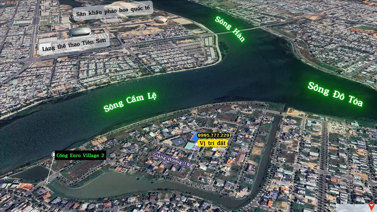 Đất Nền Biệt Thự Hòa Xuân Đà Nẵng 300m² 28.5 Tỷ - Tiềm Năng Tăng Giá Vượt Trội!