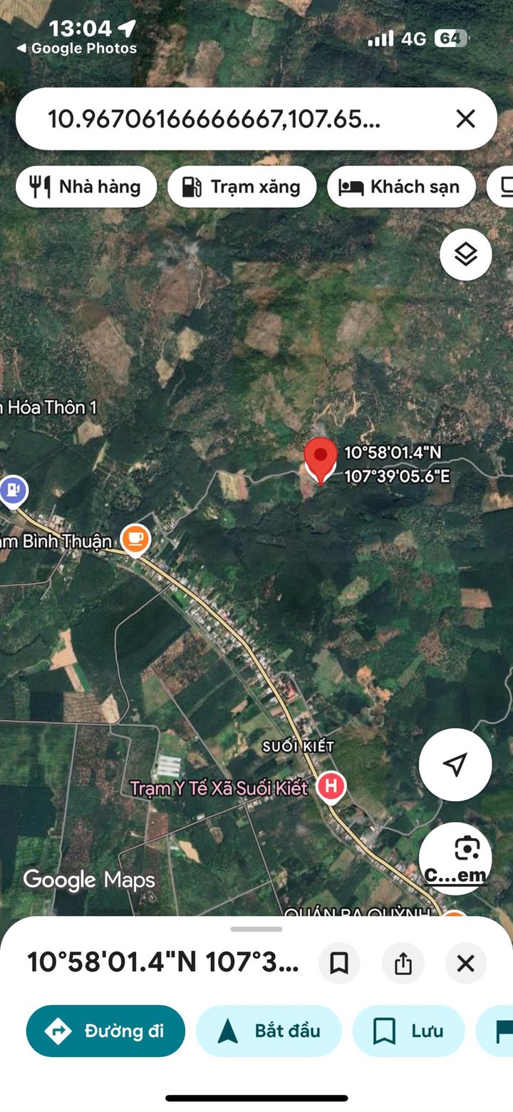 Bán gấp 2.4ha Cao su Suối Kiết, Tánh Linh - Giá 2.64 Tỷ, Suối Mát Quanh Năm