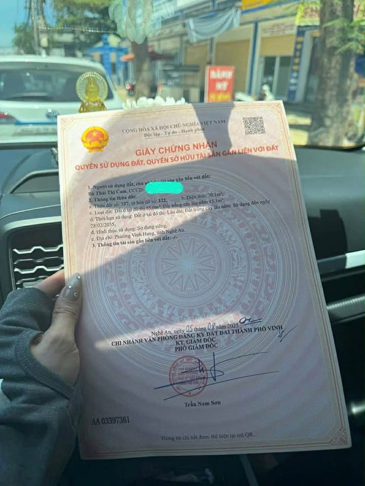 Đất nền Ngõ Trần Hữu Thung, TP Vinh 70m² chỉ 1.7 tỷ - Sổ đỏ chính chủ!