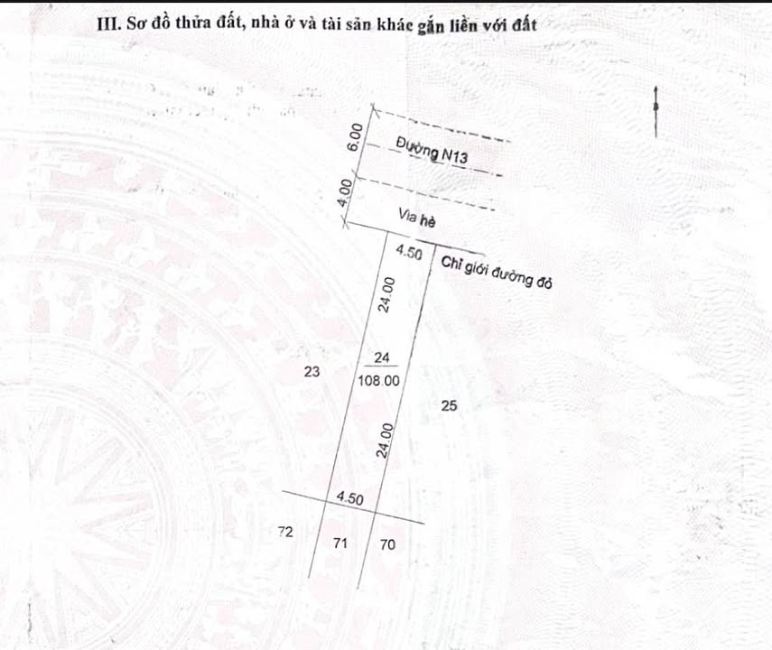 Đất nền KDC Bạch Đằng Cà Mau 108m² - Pháp lý rõ ràng