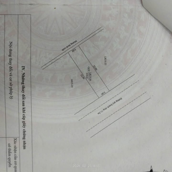 Đất nền Ngọc Dương Đà Nẵng 110m² 3.35 tỷ - Sổ đỏ chính chủ