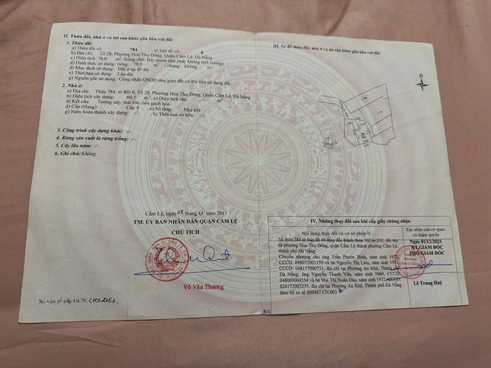 Nhà Mê Lửng 78m² Đà Nẵng - 2 Mặt Kiệt, 3PN, Hướng Bắc - Giá 3.95 Tỷ