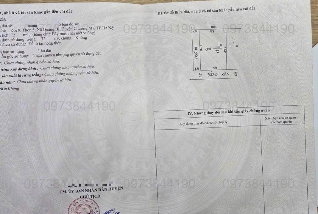 Đất Quảng Bị - 72m² Mặt Tiền Kinh Doanh, Ô Tô Tận Đất, Full Thổ Cư