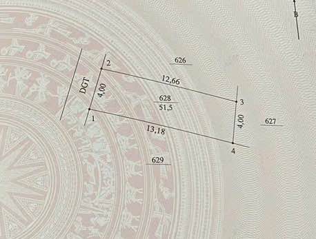 Đất nền Đan Phượng 51.5m² - Sổ đỏ sẵn, ô tô tránh