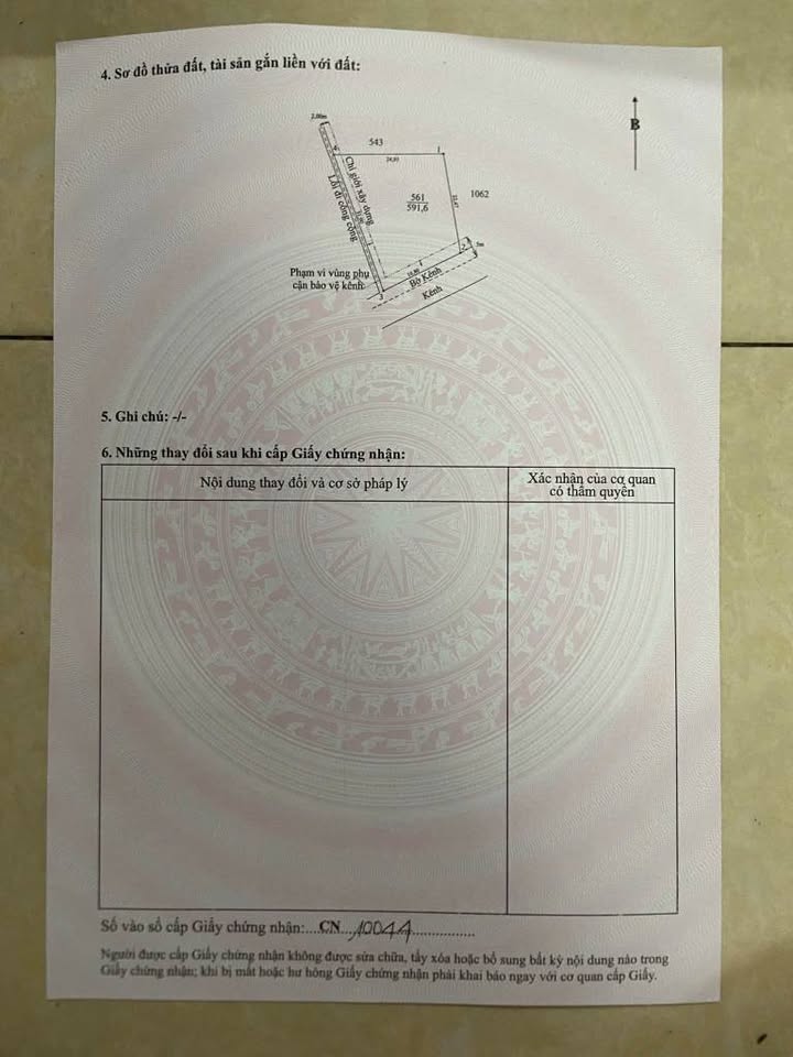 Đất thổ cư Cần Đước 591m² - Sổ hồng sẵn, giá 2.19 tỷ