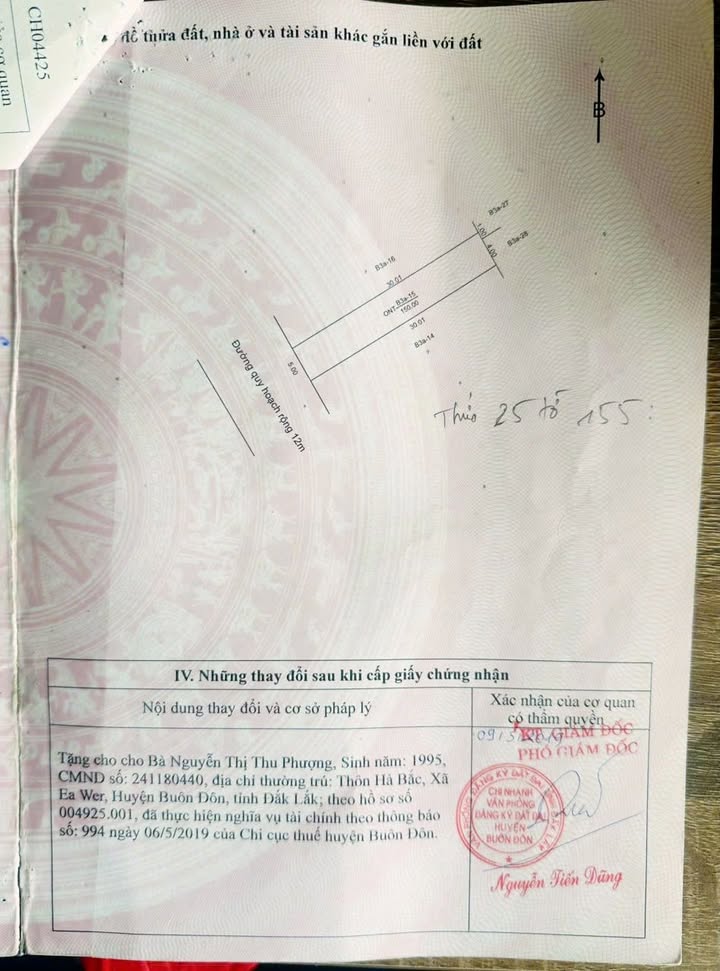 Bán Gấp Nhà 150m² Thị Trấn Ea Drăng, Buôn Đôn - Dòng Tiền 5.5 Triệu/Tháng