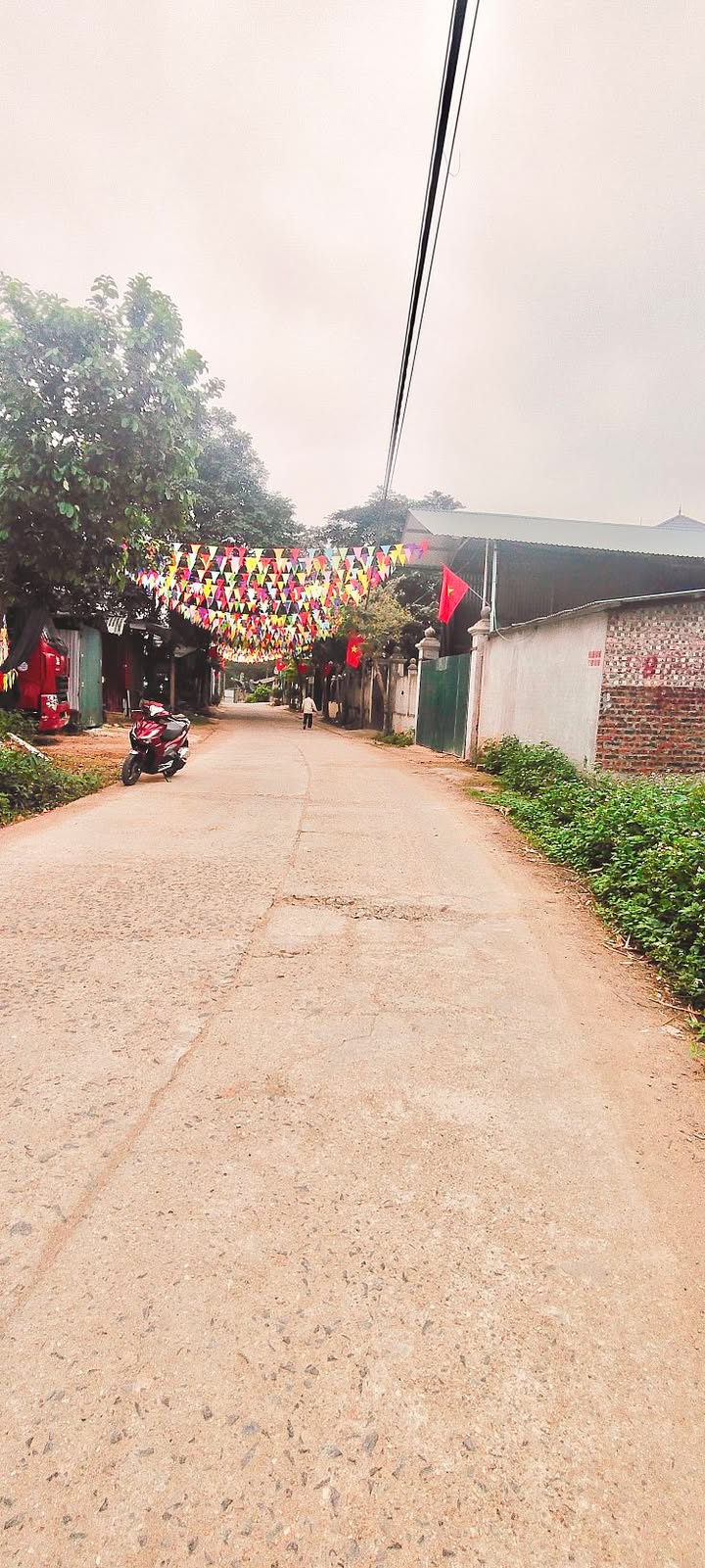 Đất nền Đồng Tĩnh Tam Dương 100m² - Sổ đỏ chính chủ, đường to ô tô!