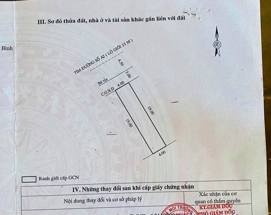 Đất Nền Khu TĐC Đê Đông, Quy Nhơn - 76m² Sổ Đỏ, Giá Tốt