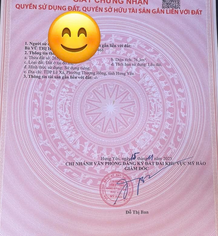 Đất nền Dương Quang, Mỹ Hào 76.3m² - Tiềm năng tăng giá vượt trội!