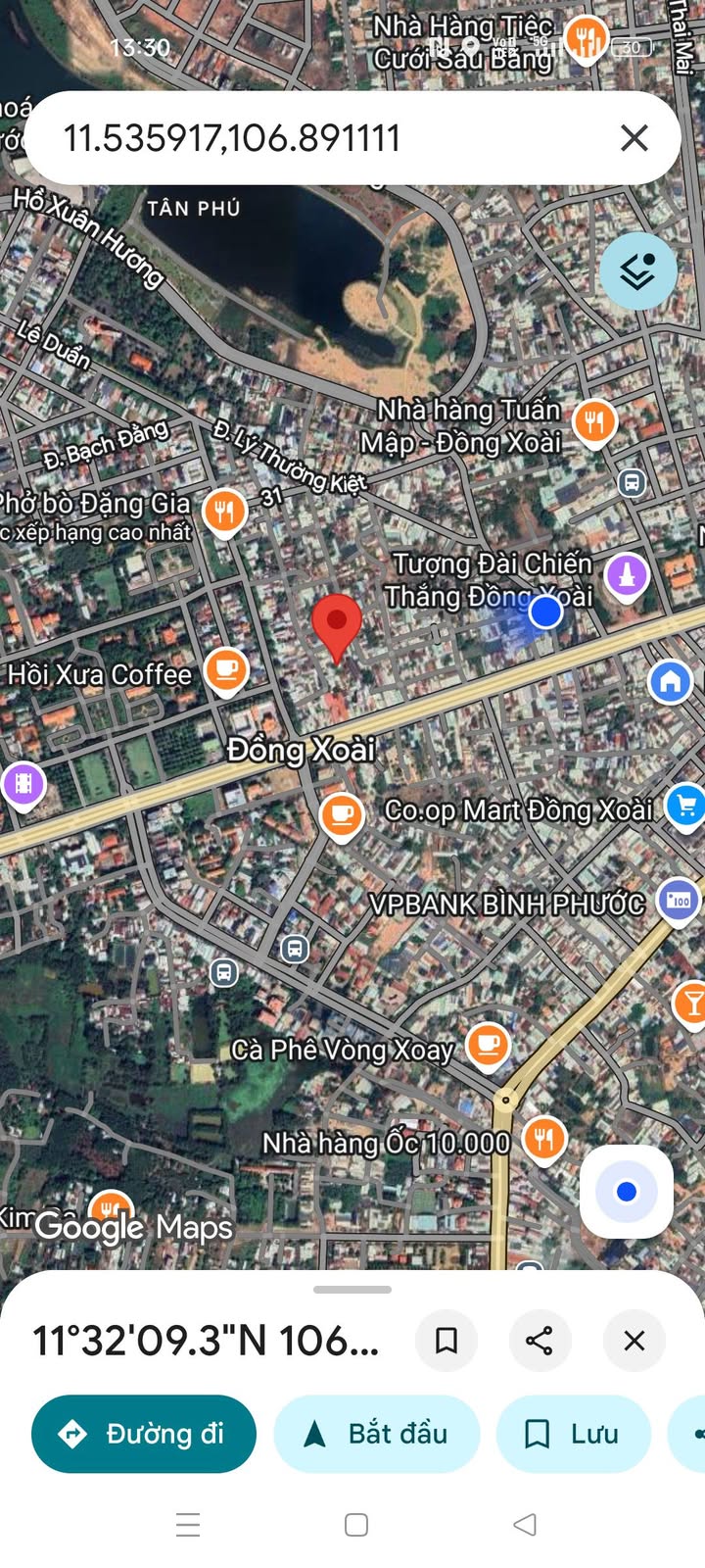 Bán Gấp Đất Tặng Nhà Cấp 4 TT Tân Phú, Bình Phước - 266m² - 1.6 Tỷ