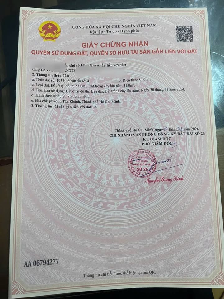 Đất Nền Tân Phước Khánh 90m² - Sổ Đỏ Rẻ Nhất Khu Vực