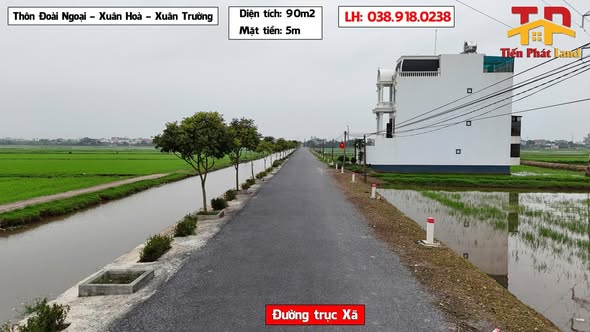 Đất Nền Mặt Đường Trục Xã Xuân Ngọc, Nam Định - 90m² Giá Tốt