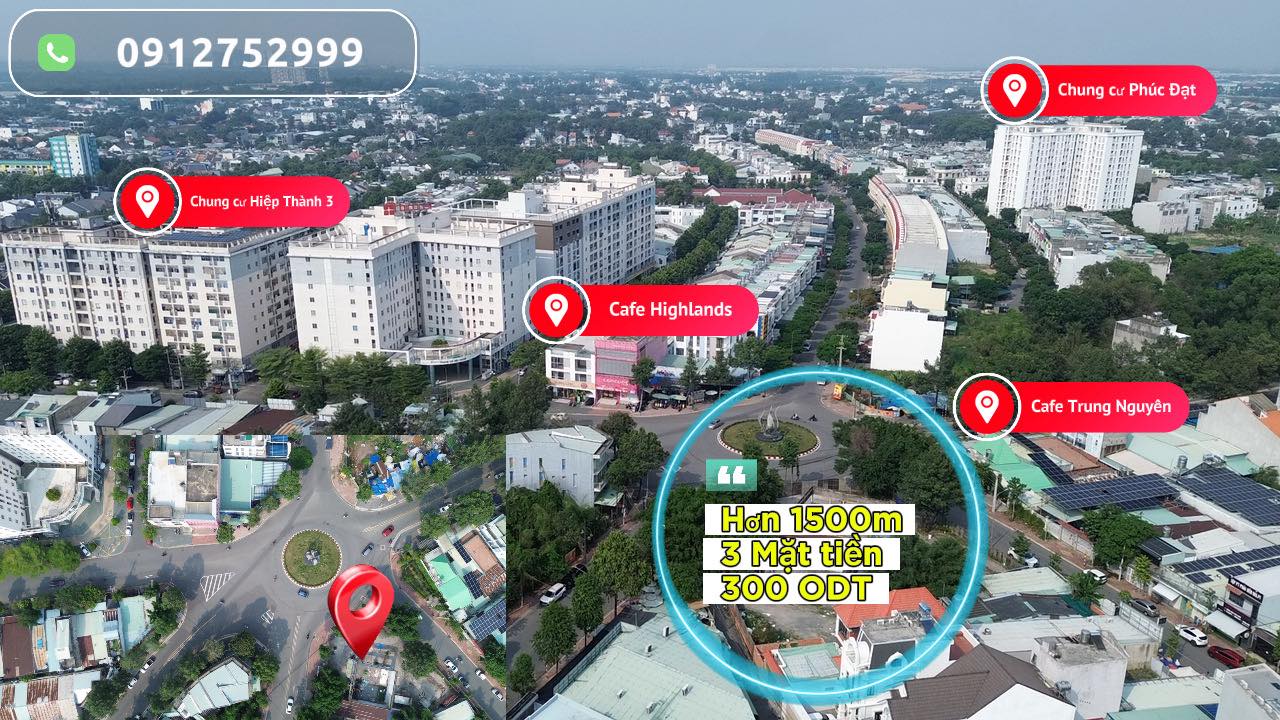Đất nền thương mại Thủ Dầu Một 1500m² - Vị trí đắc địa!