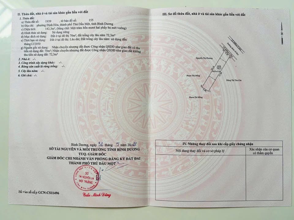 Nhà cấp 4 Định Hòa, TDM 145m² - Ô tô vào tận nơi, giá cực tốt!