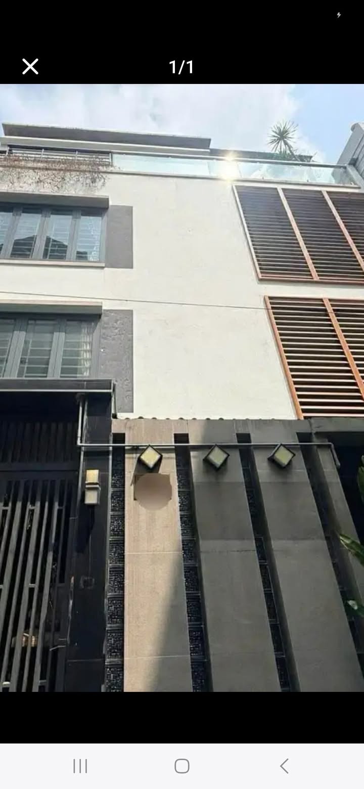 Cho thuê nhà 4 tầng mặt tiền hẻm 6m Khuông Việt, Tân Phú - 17 triệu/tháng