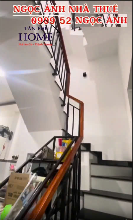 Nhà Hẻm 4m Tân Phú - 4PN Kinh Doanh Tốt, Giá 13 Triệu/Tháng