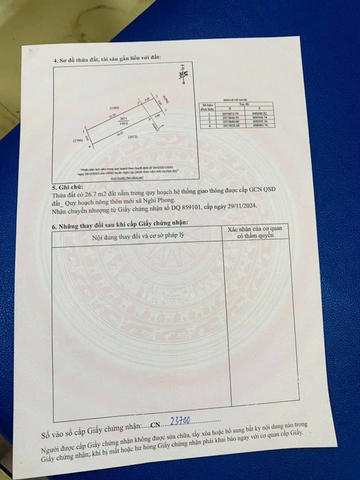 Đất Nghi Phong Vinh 150m² giá 3x triệu/m² - Đường to ô tô