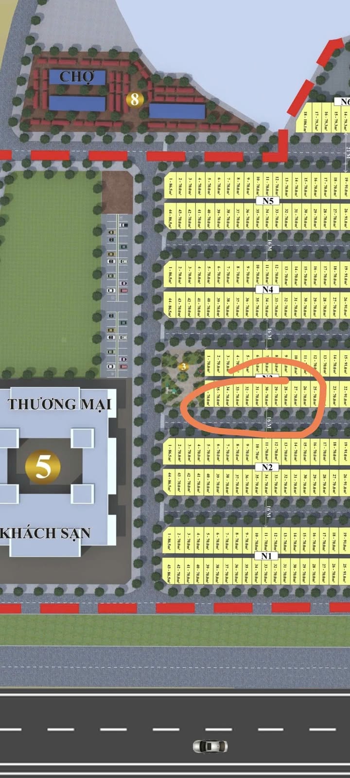 Đất nền Rùa Vàng, Lạng Giang 70m² - Tiềm năng tăng giá vượt trội!