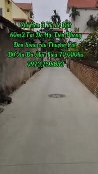 Đất nền Mê Linh 60m² - Sổ đỏ chính chủ, Tiềm năng tăng giá!