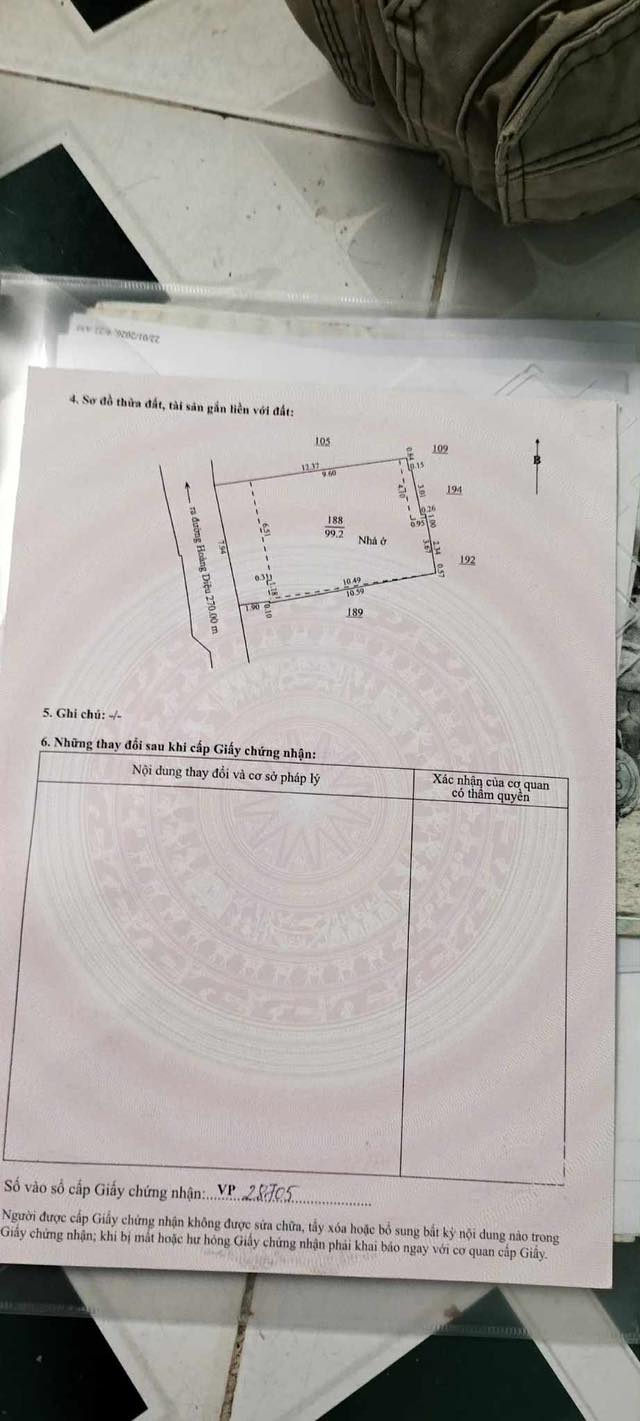 Nhà riêng Hoàng Diệu, Hải Châu 99m² - Đầu tư sinh lời ngay!