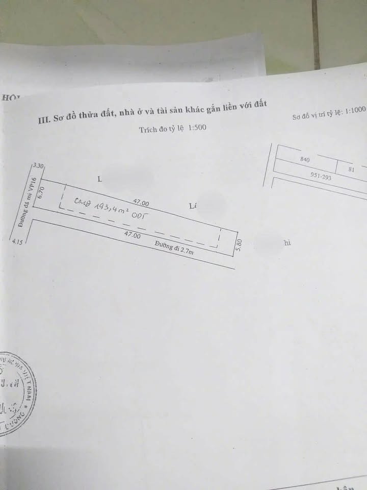 Đất Vĩnh Phú Thuận An 293m² - Sổ đỏ chính chủ, Xây dựng tự do!