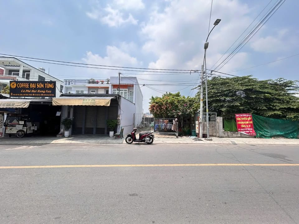 Bán đất MT Bùi Thị Lùng Hóc Môn 217m² Sổ hồng, Kinh doanh tốt