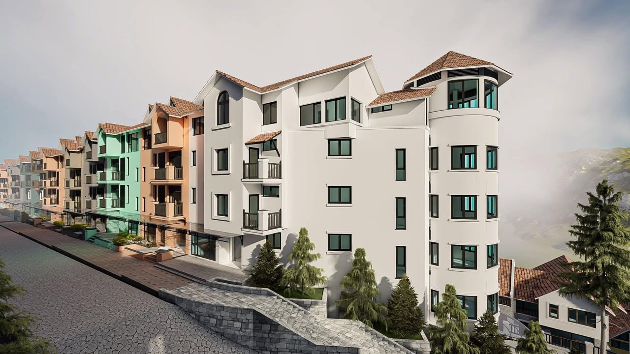 Nhà riêng Sa Pa Jade Hill 153m² - Vị trí đẹp, view thung lũng Mường Hoa!