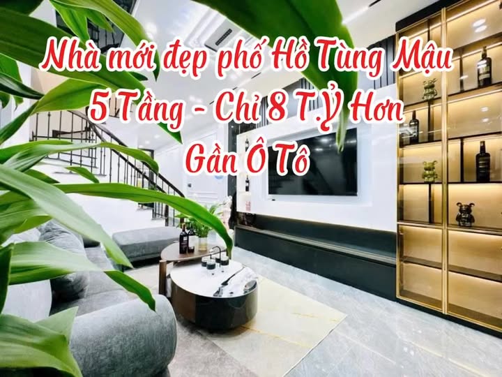 Nhà riêng Hồ Tùng Mậu 30m² giá 8 tỷ - Sẵn sàng ở ngay!