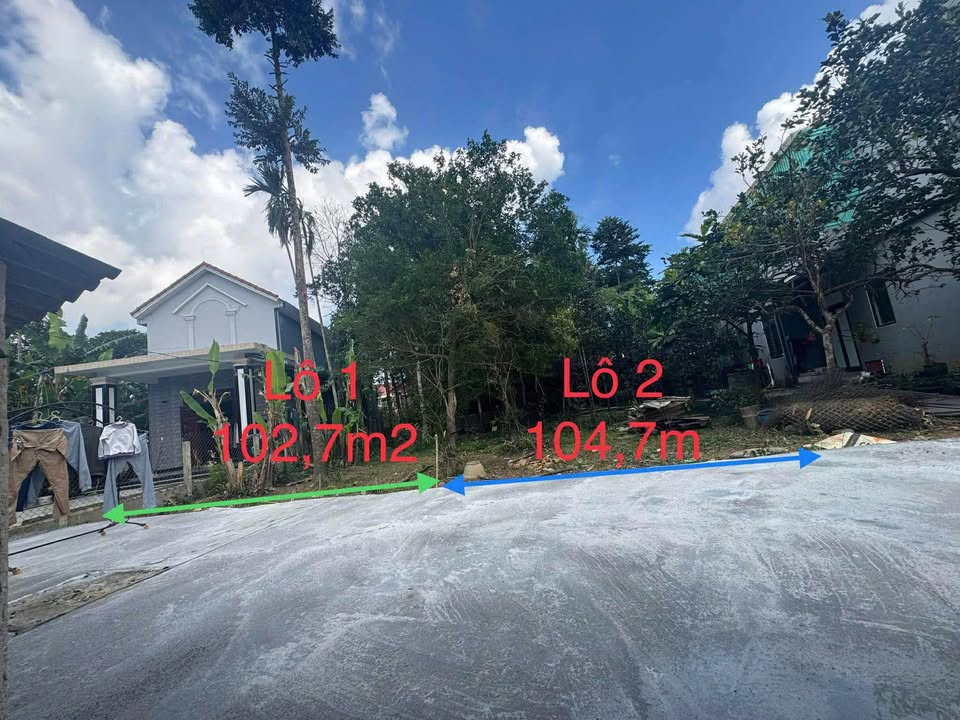 Bán Đất 102m² Kiệt Oto Nguyễn Phúc Thụ, Huế - Sổ Đỏ Sẵn Sàng