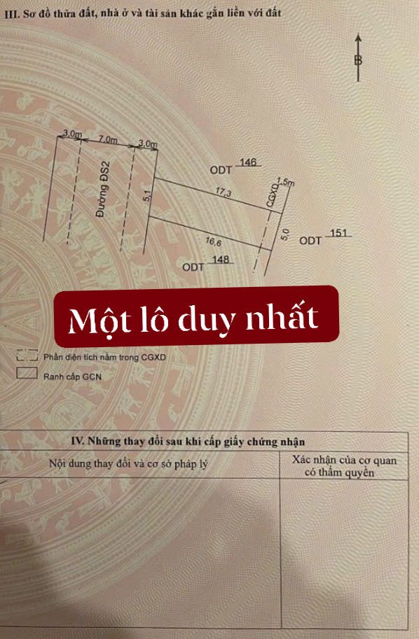 Đất Tái Định Cư Diêu Trì 84.5m² Hướng Tây - Giá 1.15 Tỷ