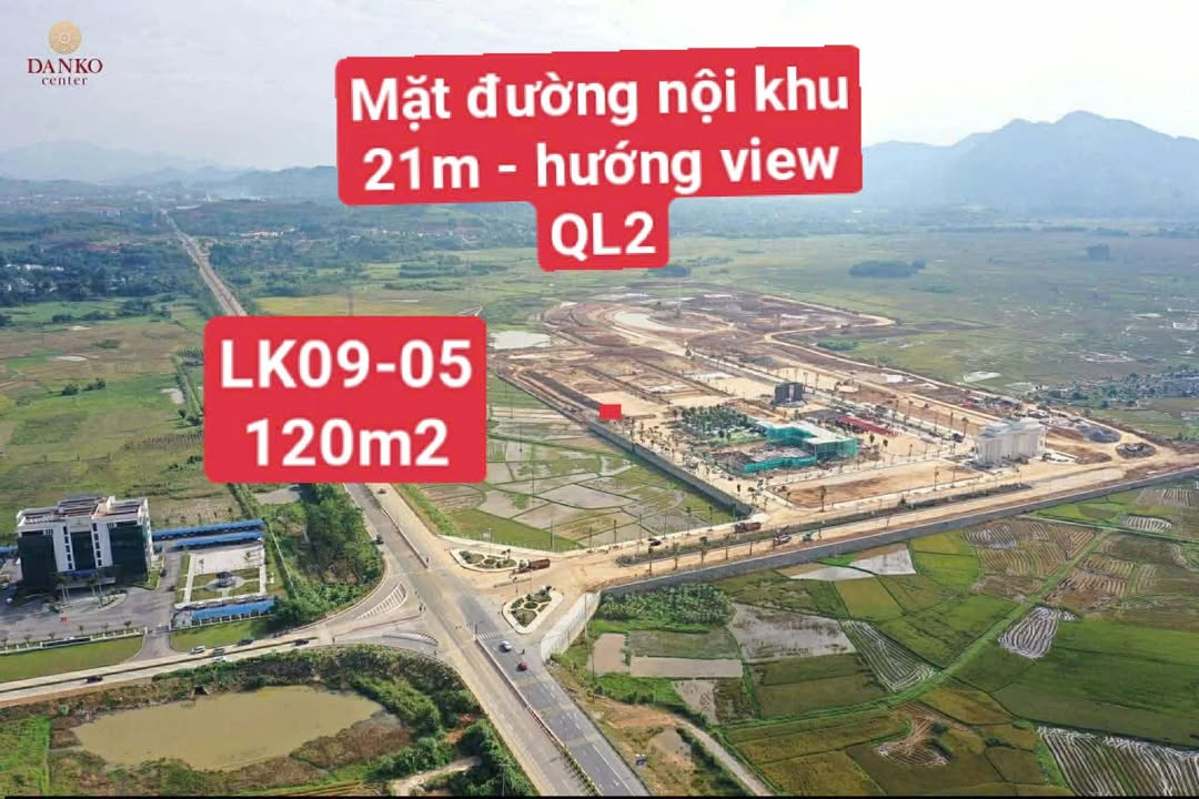 Đất nền Danko Center Tuyên Quang 120m² - Tiềm năng tăng giá vượt trội!