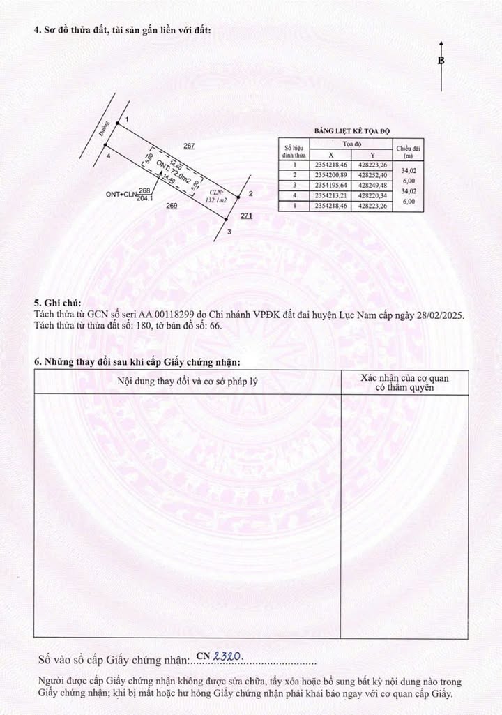 Đất nền Lan Mẫu, Lục Nam 205m² giá chỉ từ 8xx triệu - Đất thổ cư 100%