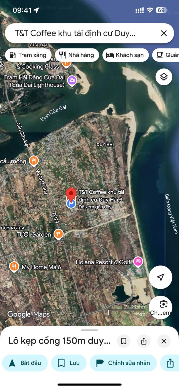 Đất Tái định cư Duy Hải 150m² - Sát Cửa Đại, Giá Tốt Nhất