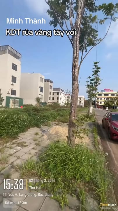 Đất nền KĐT Rùa Vàng Tây Vôi 162,5m² 2,1 tỷ - Đường to ô tô