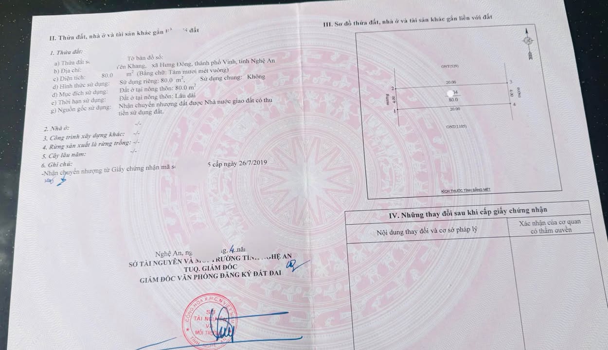 Đất nền Yên Khang, Hưng Đông 80m² - Pháp lý rõ ràng, tiềm năng!