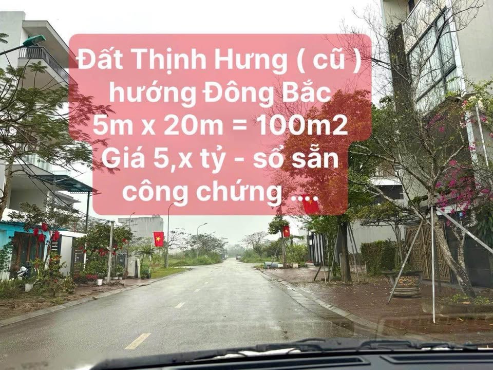Đất nền Tân Mỹ, Chiêm Hóa 100m² - Sổ đỏ chính chủ