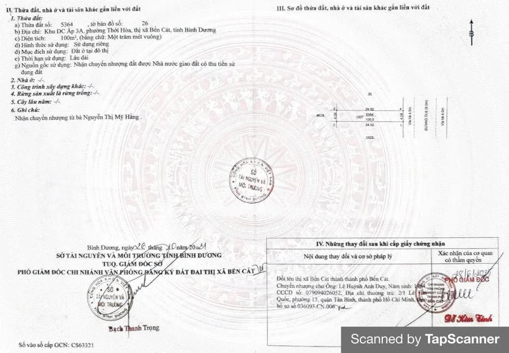 Đất Nền Mỹ Phước 3 100m² Hướng Đông Giá 1.5 Tỷ - Tặng GPXD 2 Tầng