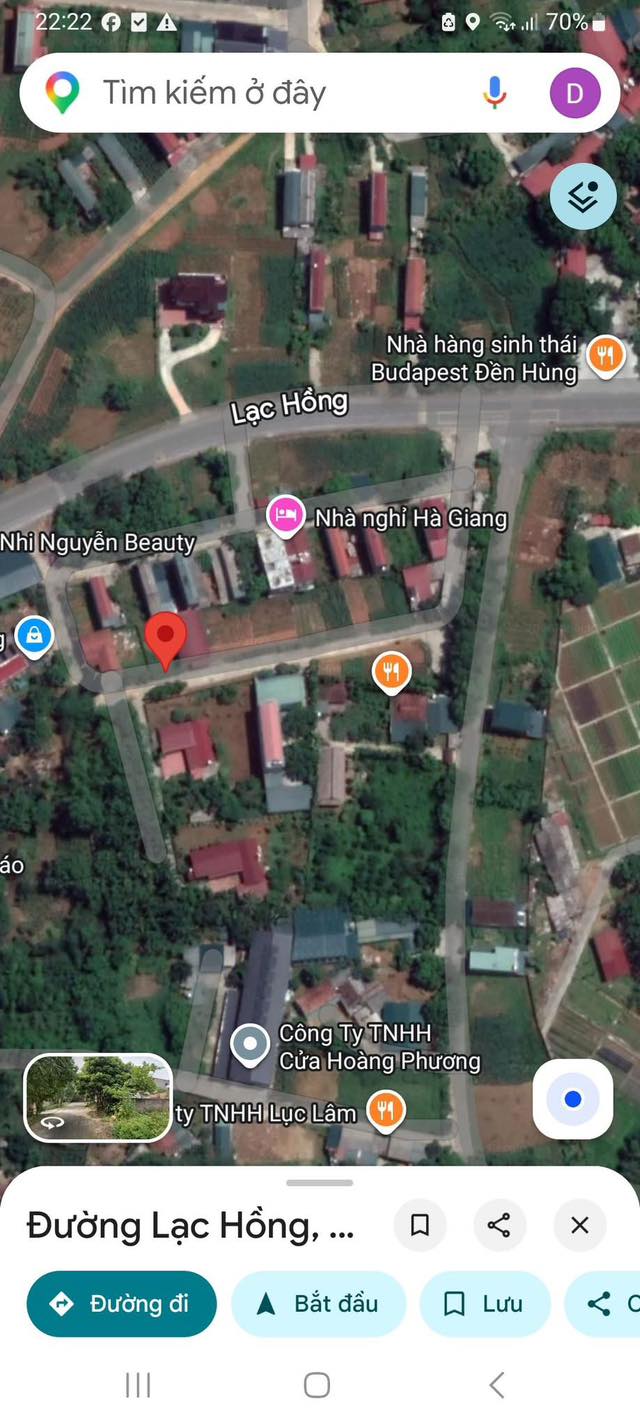 Đất nền Vân Phú, Việt Trì 163m² hướng Nam - Sổ đỏ, ô tô tránh